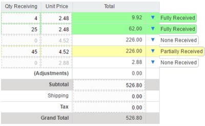 Check-in your stock from one simple paperless screen.
